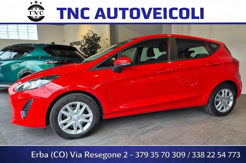 Usata Ford Fiesta S 75 CV (55 kW) 2021 Rosso Utilitaria