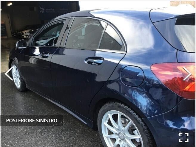 Usata Mercedes A160 AMG 89 CV (65 kW) 2018 Blu Berlina