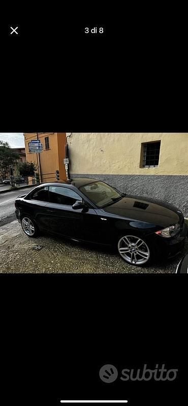 Usata BMW 120 Coupé Efficient Dynamics 177 CV (130 kW) 2009 Nero Coupé