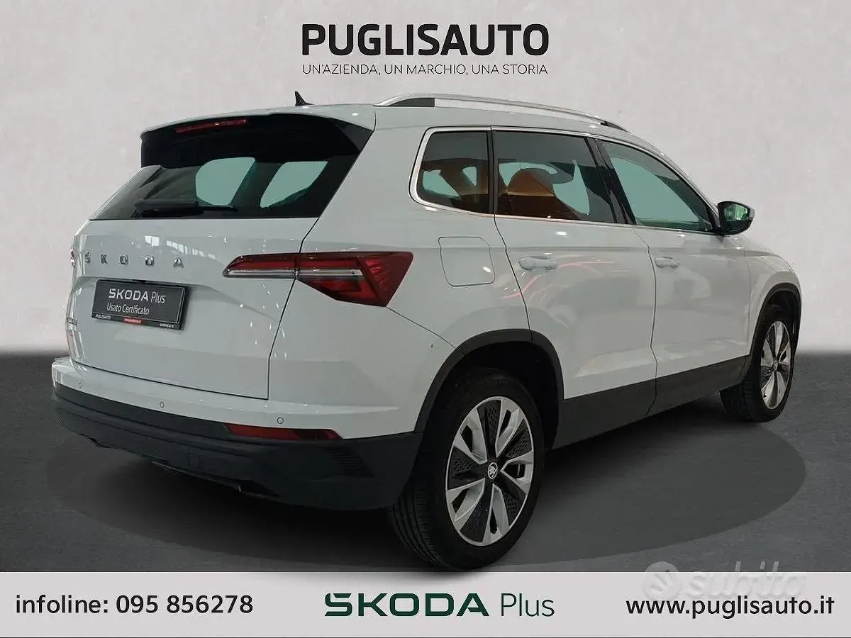 Usata Skoda Karoq Style 116 CV (85 kW) 2023 Bianco SUV