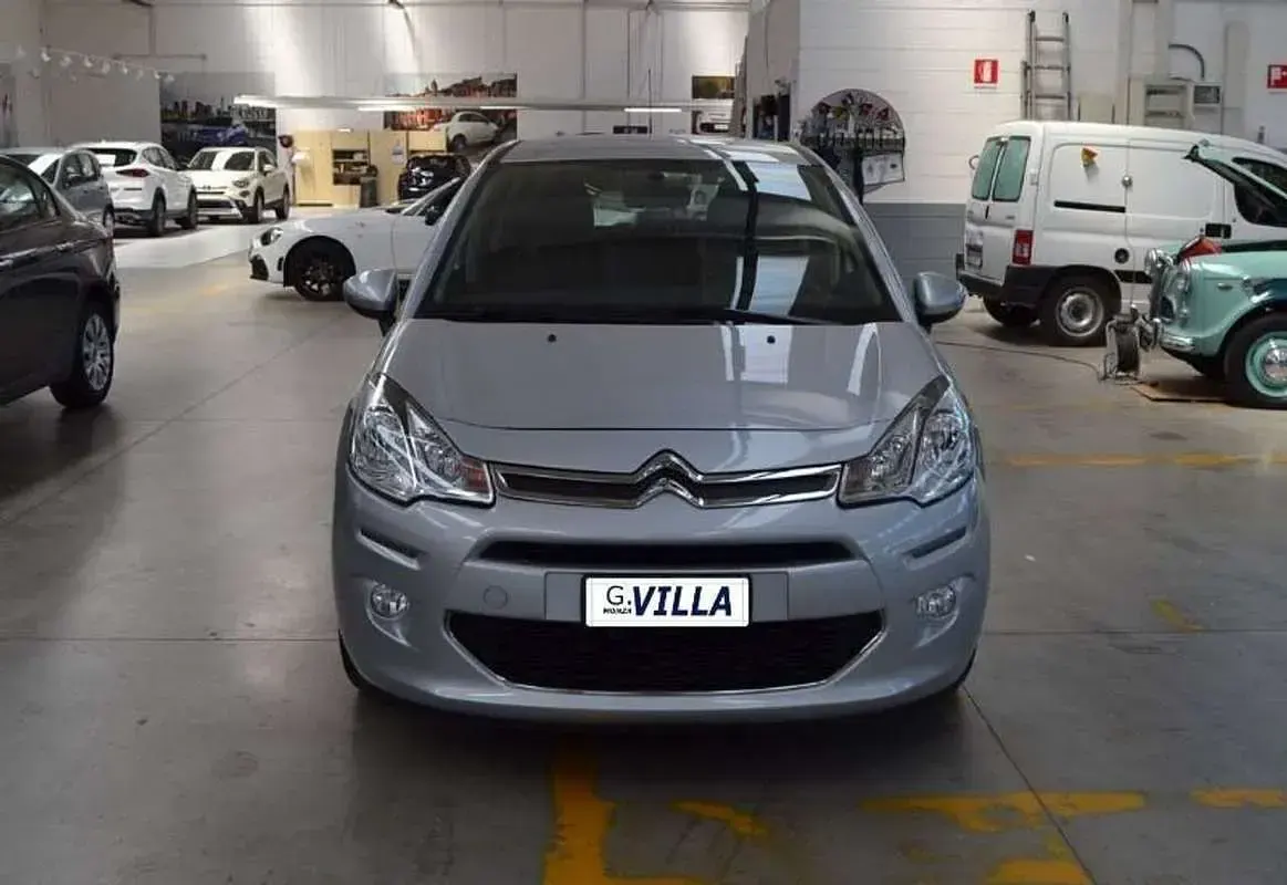 Usata Citroën C3 82 CV (60 kW) 2015 Argento Berlina