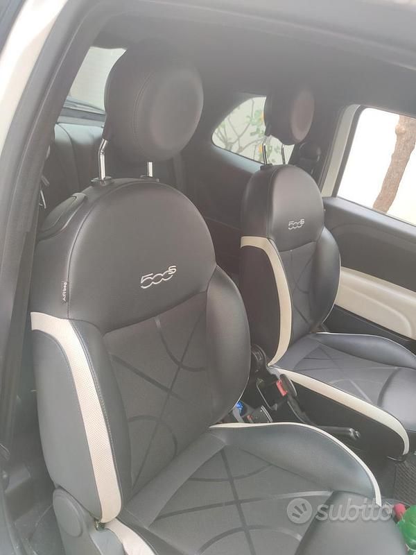 Usata Fiat 500 95 CV (69 kW) 2018 Bianco Berlina