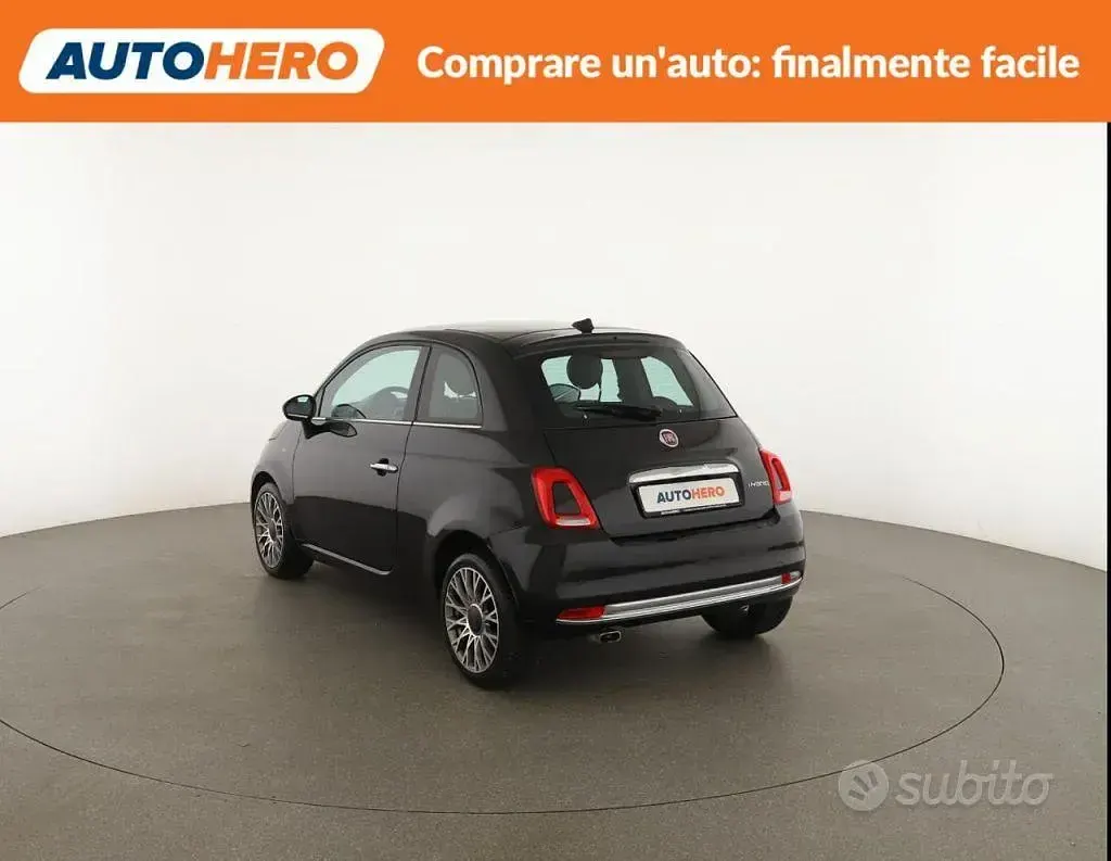 Usata Fiat 500 69 CV (50 kW) 2020 Nero Utilitaria