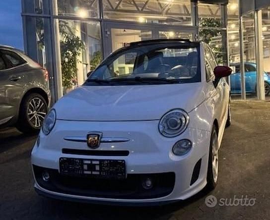 Usata Abarth 500C 135 CV (99 kW) 2011 Bianco Cabrio
