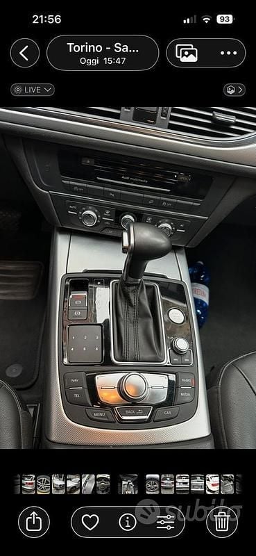 Usata Audi A6 Allroad Business 245 CV (180 kW) 2013 Grigio Station wagon