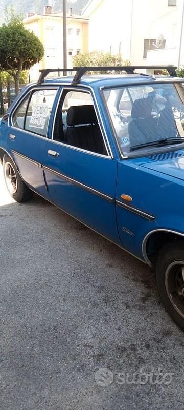 Occasion Opel Ascona 1970 Bleue Berline