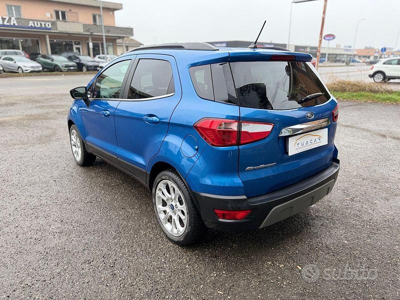 Usata Ford Ecosport Titanium 125 CV (91 kW) 2021 Blu SUV