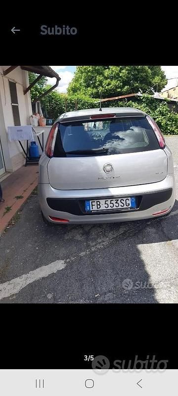 Usata Fiat Punto Evo 95 CV (69 kW) 2011 Grigio Utilitaria