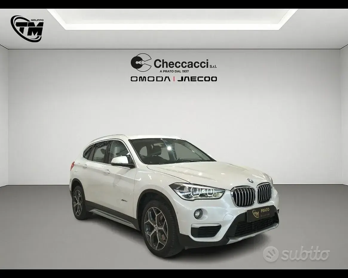 Usata BMW X1 xLine 150 CV (110 kW) 2018 Bianco SUV
