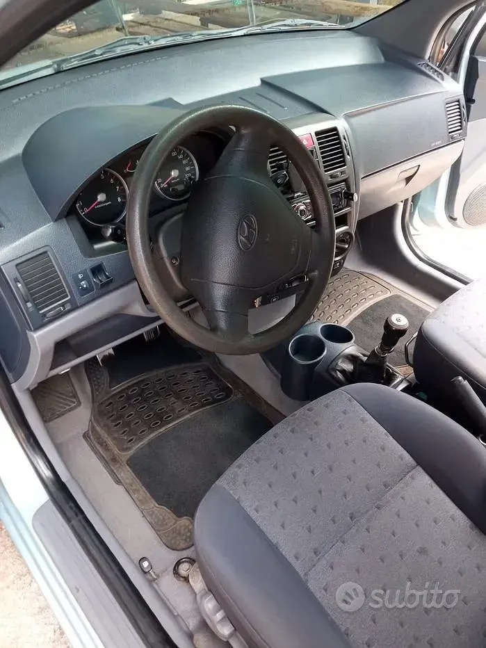 Usata Hyundai Getz 82 CV (60 kW) 2003 Grigio Utilitaria