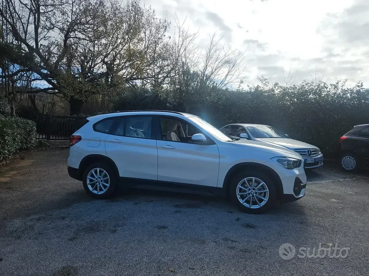 Usata BMW X1 Advantage 116 CV (85 kW) 2022 Bianco SUV