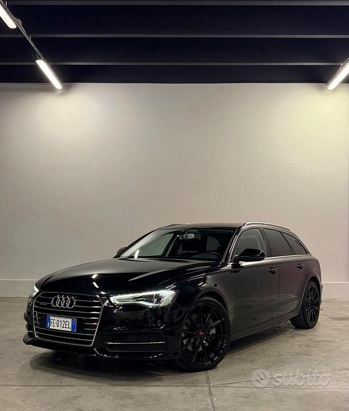 Usata Audi A6 S-Line 272 CV (200 kW) 2016 Nero Station wagon