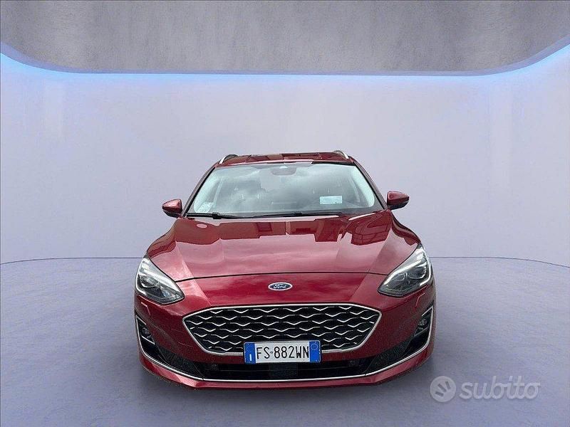 Usata Ford Focus Vignale 150 CV (110 kW) 2018 Rosso Station wagon
