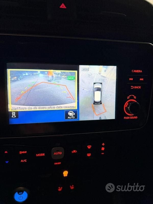 Usata Nissan Leaf Tekna 110 kW (150 CV) 2019 Bianco Utilitaria