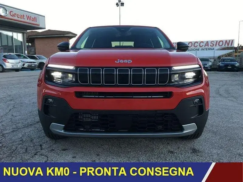 Usata Jeep Avenger Summit 101 CV (74 kW) 2024 Rosso SUV