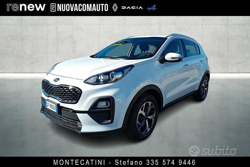 Bianco Usata 2021 Kia Sportage Style SUV | 17.200 € (Ottimo prezzo) - Immagine 1/4