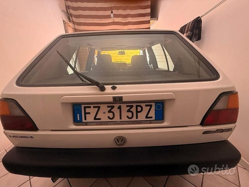 Usata VW Golf II 54 CV (39 kW) 1990 Bianco Utilitaria