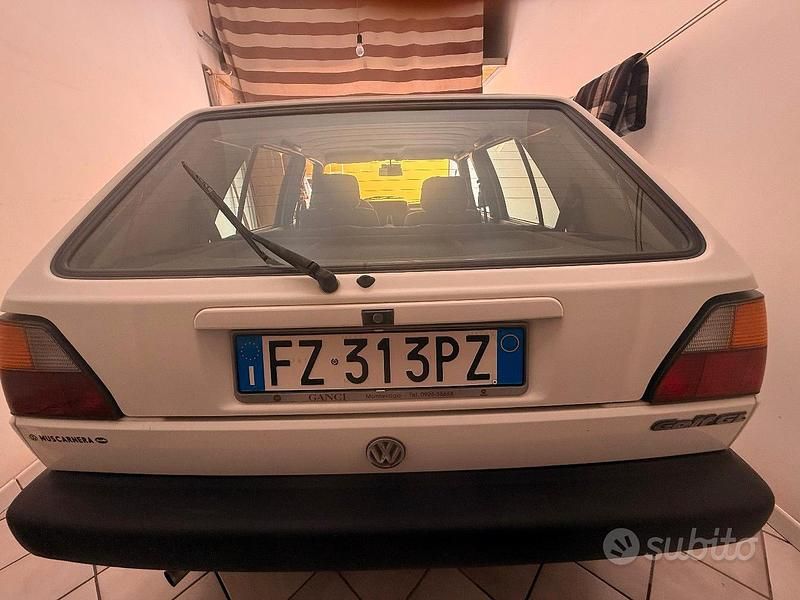 Usata VW Golf II 54 CV (39 kW) 1990 Bianco Utilitaria