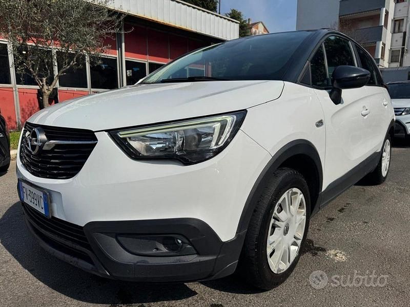 Usata Opel Crossland X 83 CV (61 kW) 2019 Bianco SUV