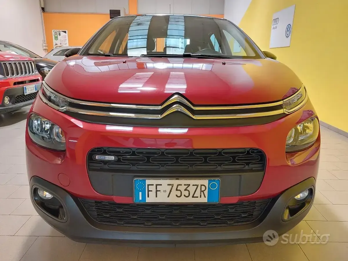 Usata Citroën C3 PureTech 82 CV (60 kW) 2016 Rosso Berlina
