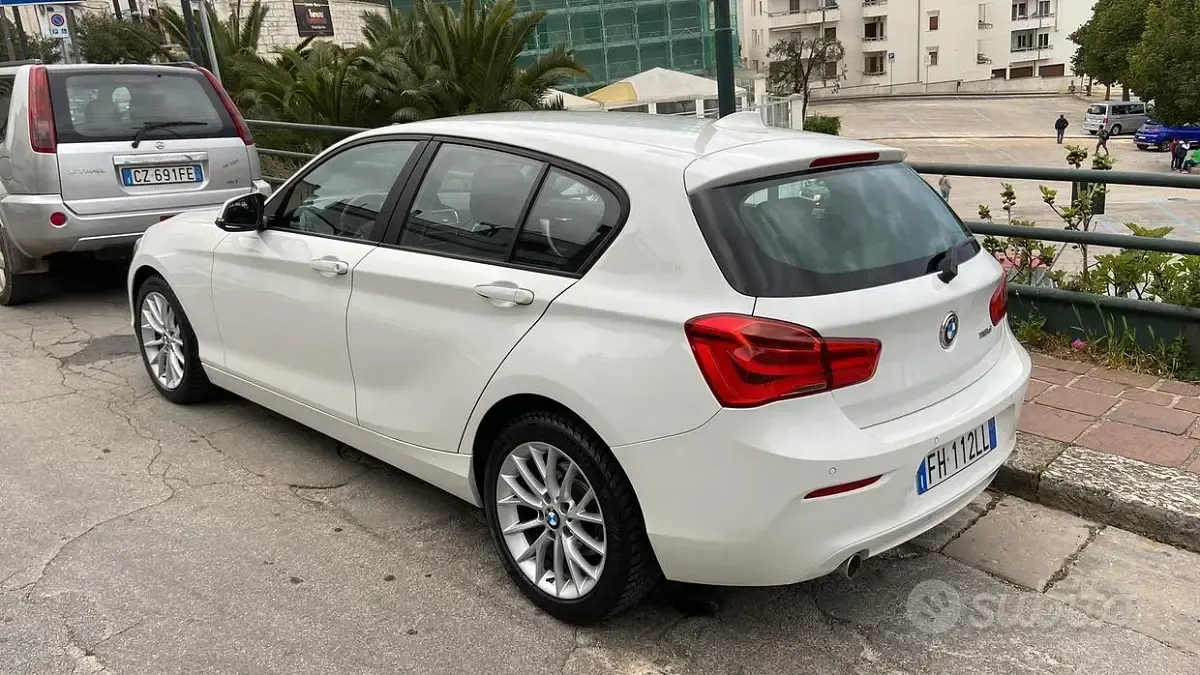Usata BMW 118 Efficient Dynamics 150 CV (110 kW) 2017 Bianco Utilitaria