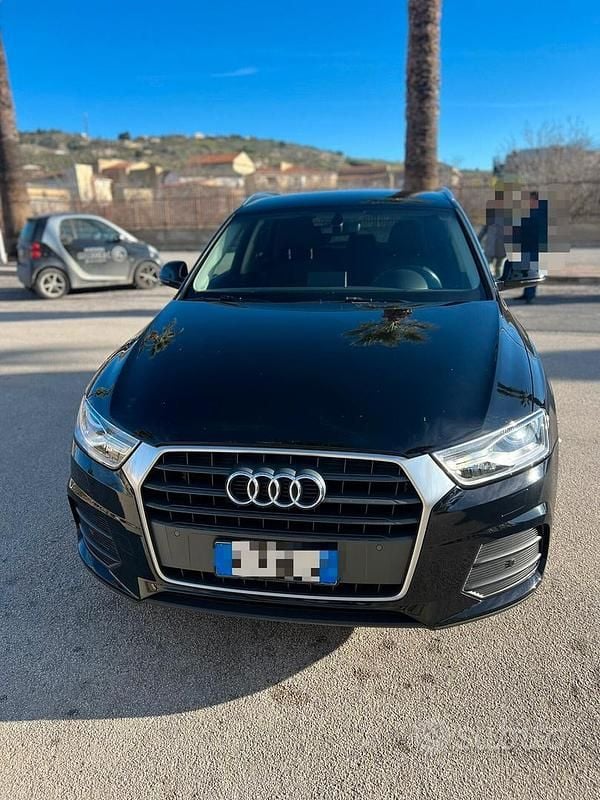 Nero Usata 2017 Audi Q3 SUV | 16.999 € (Buon prezzo) - Immagine 1/4