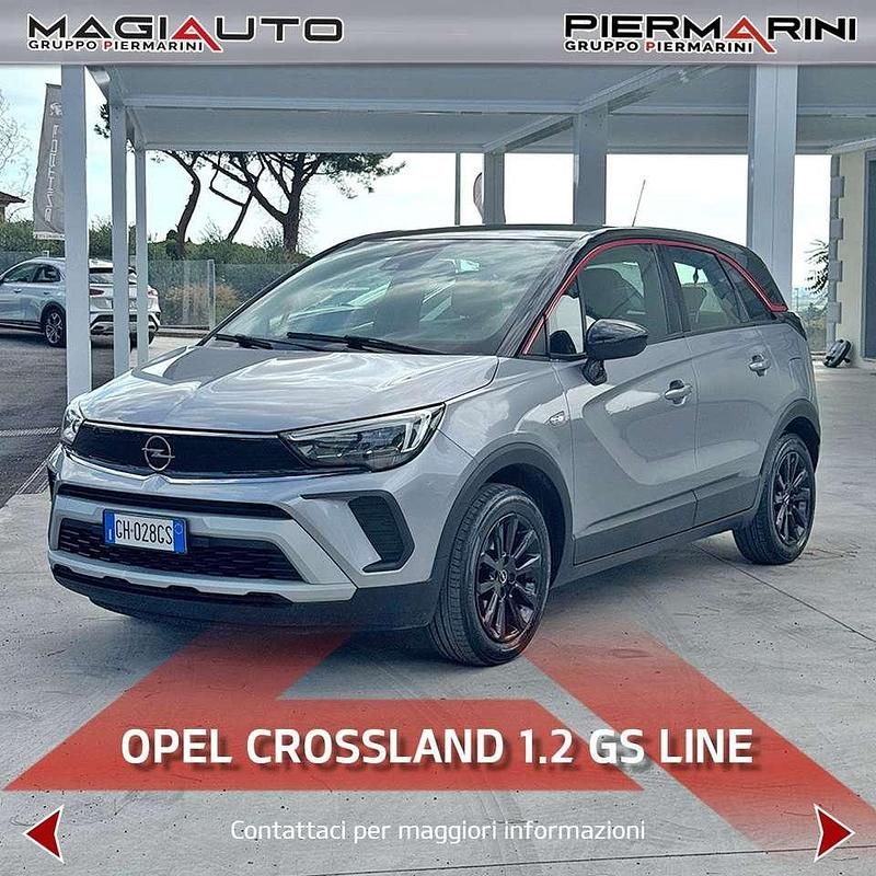 Usata Opel Crossland X GS Line 83 CV (61 kW) 2021 Grigio SUV