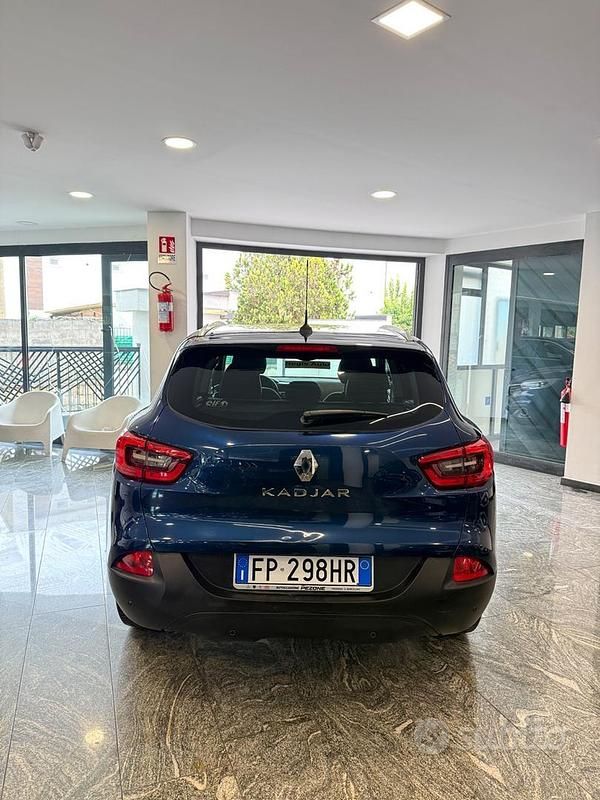 Usata Renault Kadjar Business 110 CV (80 kW) 2018 Blu SUV