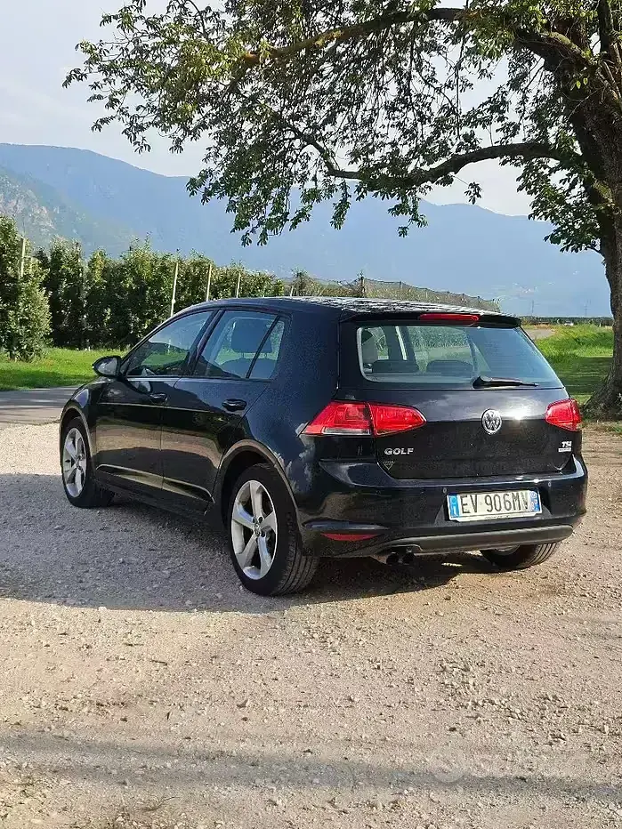 Usata VW Golf VII 122 CV (89 kW) 2014 Nero Berlina