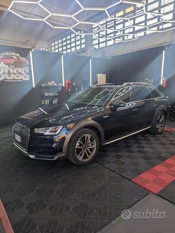 Usata Audi A4 Allroad 190 CV (139 kW) 2017 Blu Station wagon