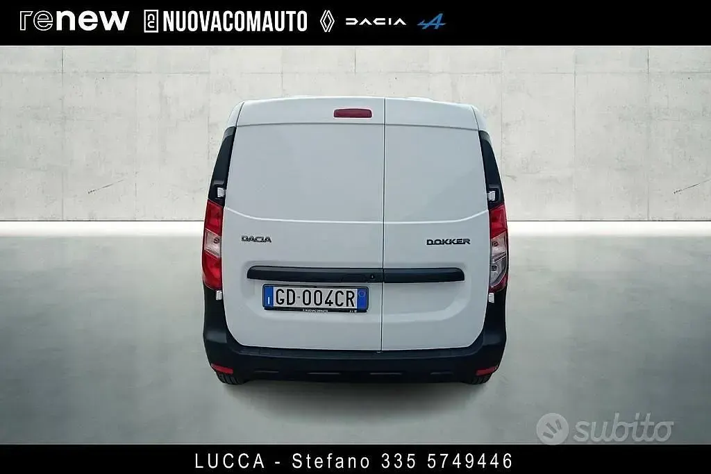 Usata Dacia Dokker 75 CV (55 kW) 2021 Bianco Monovolume