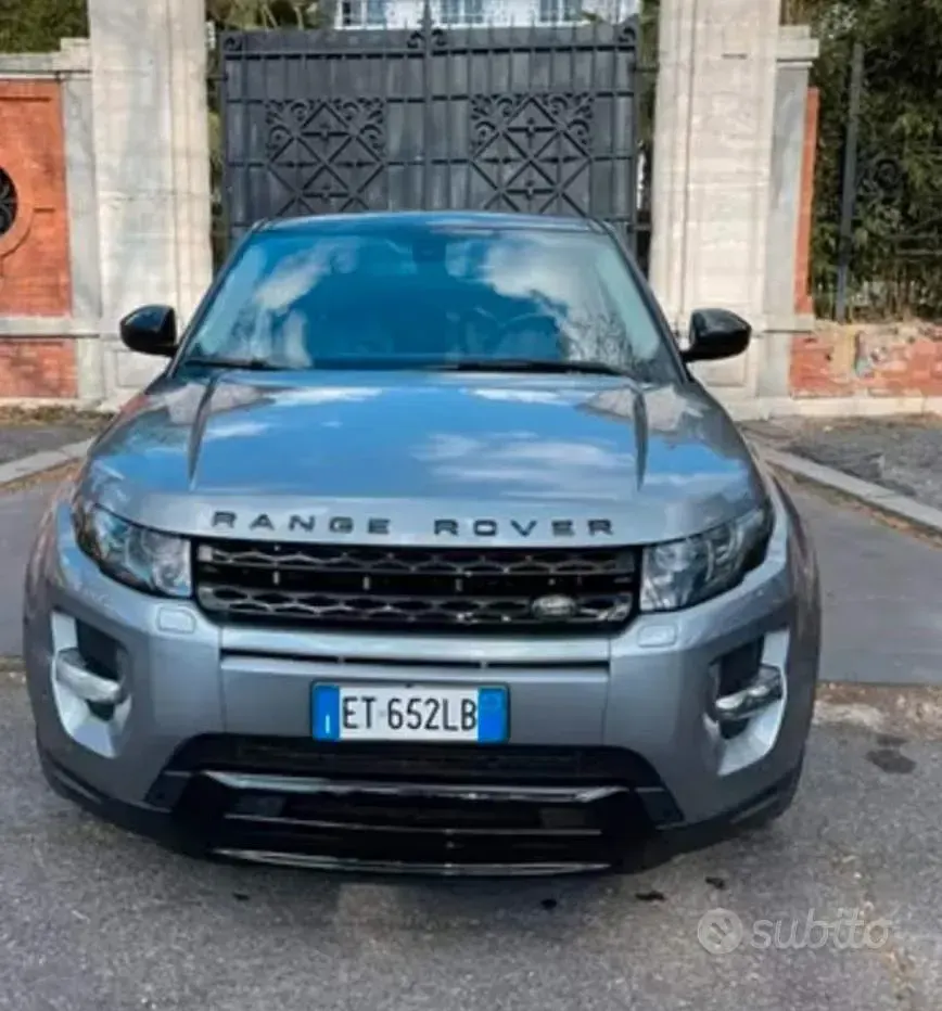 Usata Land Rover Range Rover evoque Dynamic 150 CV (110 kW) 2013 Grigio SUV