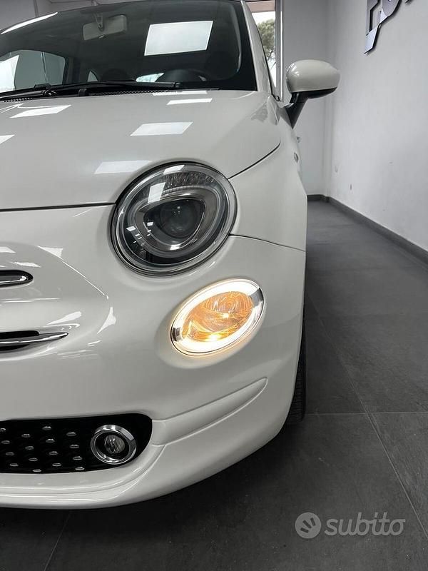 Usata Fiat 500 Lounge 69 CV (50 kW) 2018 Bianco Utilitaria