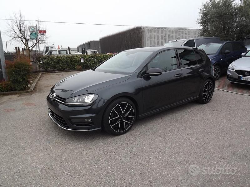 Usata VW Golf VII Edition 125 CV (91 kW) 2016 Grigio Berlina