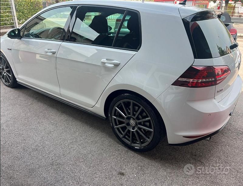 Usata VW Golf VII GTI 230 CV (169 kW) 2017 Bianco Berlina