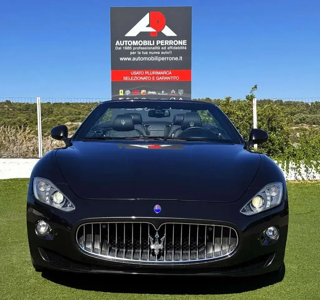 Usata Maserati GranCabrio 450 CV (330 kW) 2017 Nero carbonio Cabrio