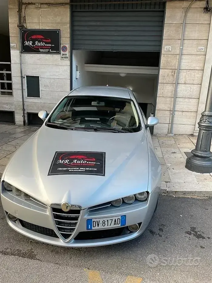 Usata Alfa Romeo 159 Progression 150 CV (110 kW) 2010 Grigio Station wagon