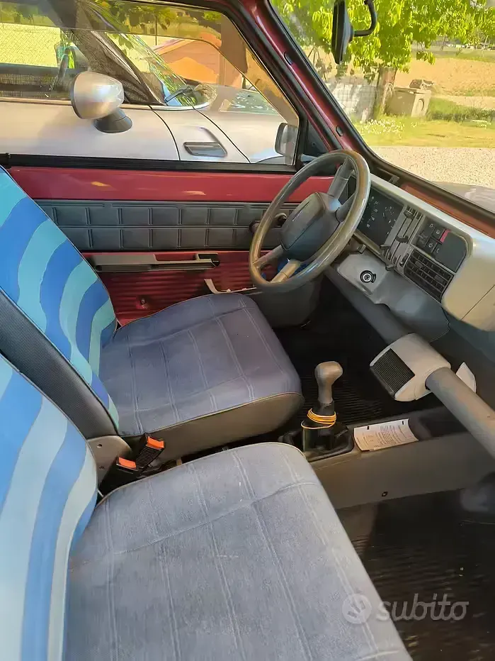 Usata Fiat Panda 1998 Rosso