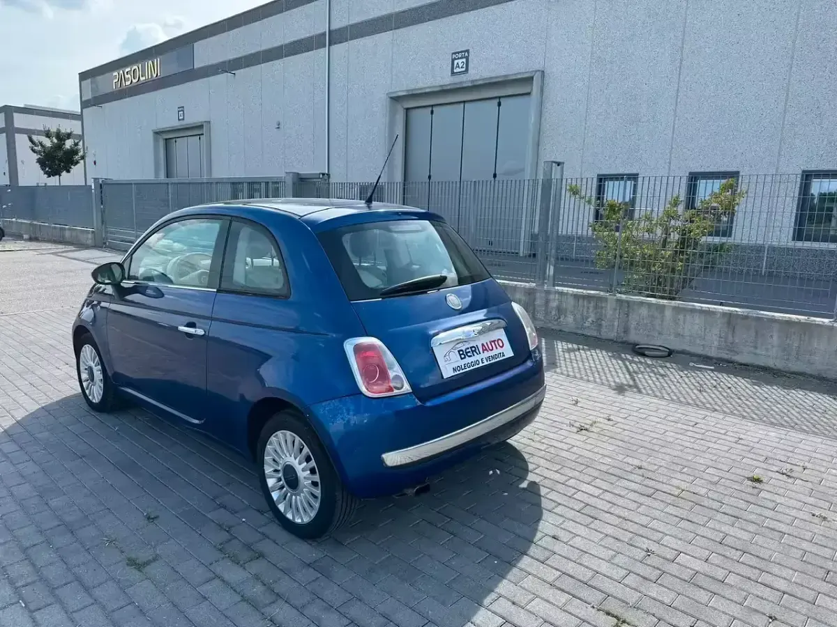 Brugt Fiat 500 75 HK (55 kW) 2009 Blå Cabriolet