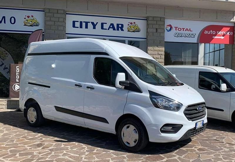 Usata Ford Transit Custom 131 CV (96 kW) 2021 Bianco Furgone