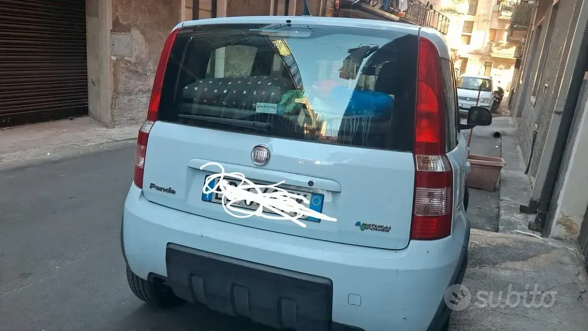 Usata Fiat Panda 77 CV (56 kW) 2010 Bluazzurro Utilitaria