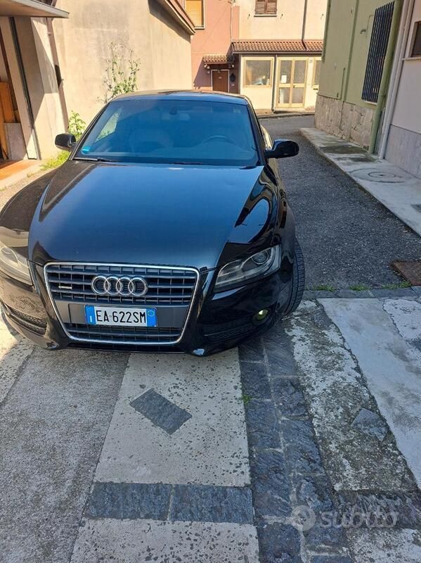 Usata Audi A5 S-Line 211 CV (155 kW) 2010 Nero Coupé