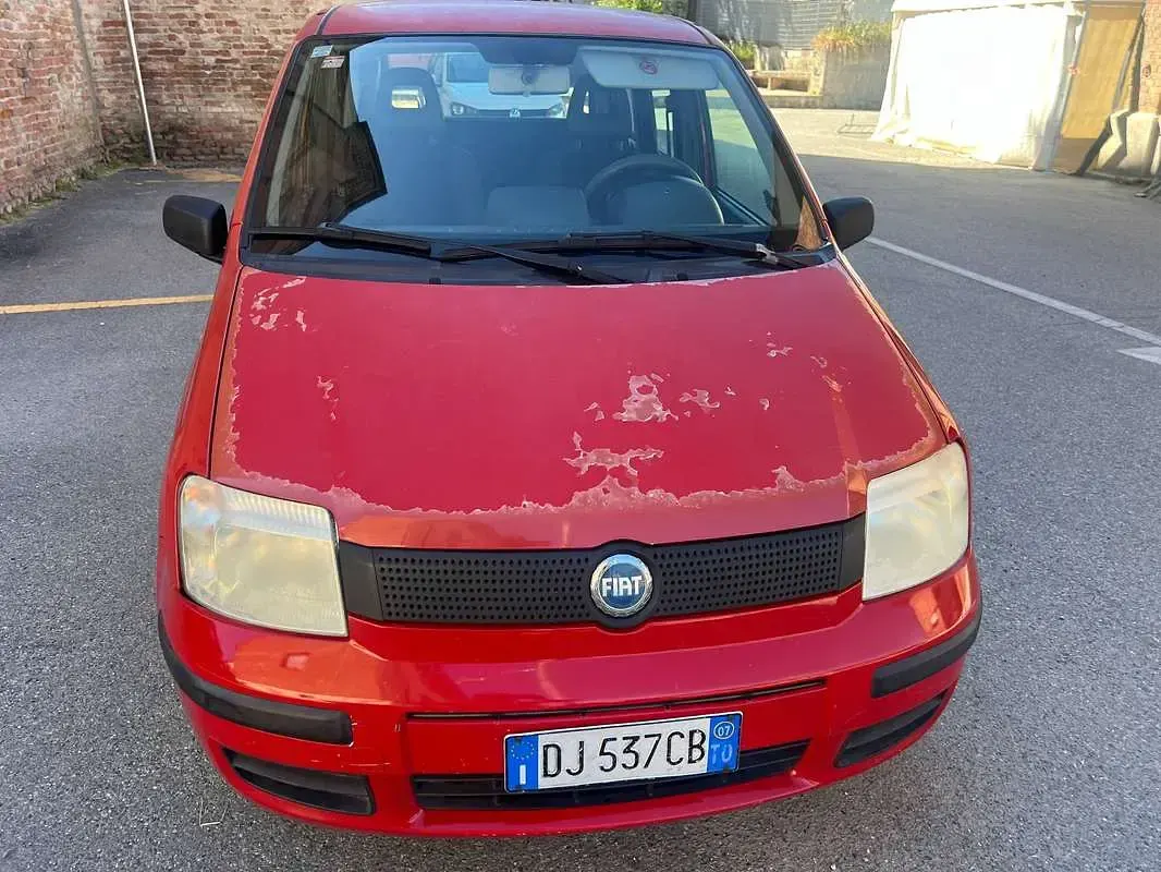 Usata Fiat Panda Active 54 CV (39 kW) 2007 Rosso Utilitaria