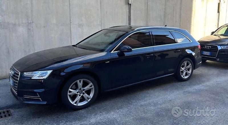 Usata Audi A4 S-Line 150 CV (110 kW) 2017 Nero Station wagon