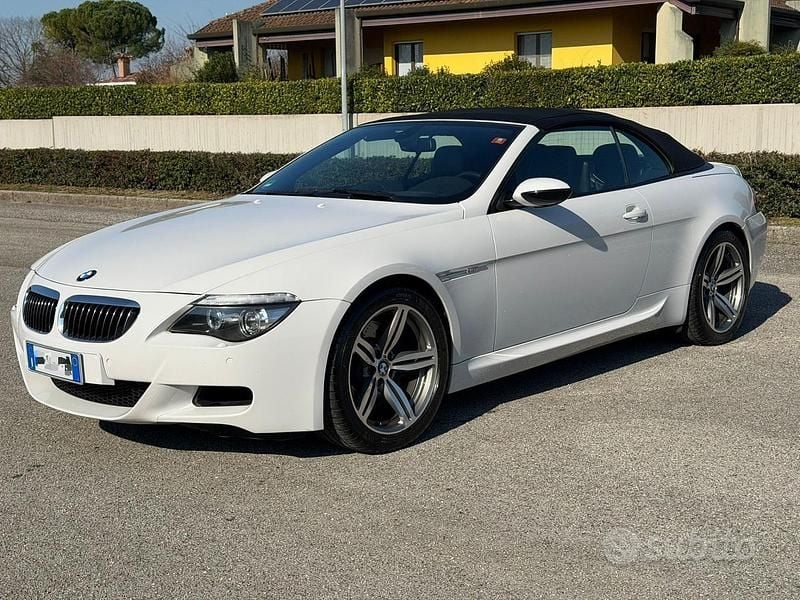 Usata BMW M6 Cabriolet 507 CV (372 kW) 2008 Bianco Cabrio