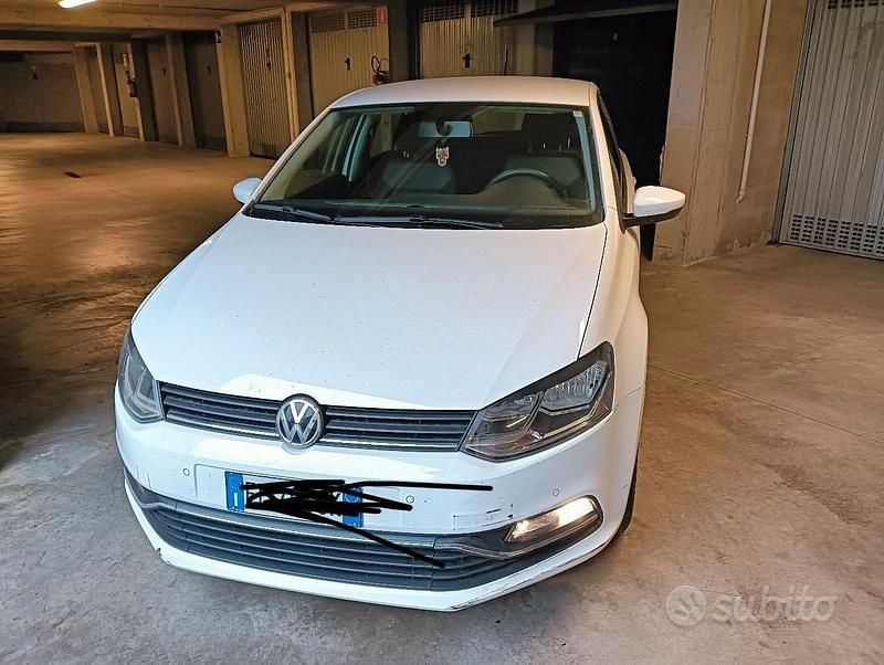 Usata VW Polo 75 CV (55 kW) 2016 Bianco Berlina