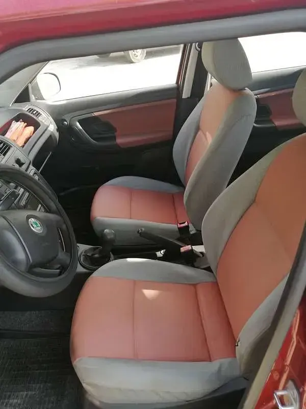 Usata Skoda Fabia 60 CV (44 kW) 2008 Rosso Berlina