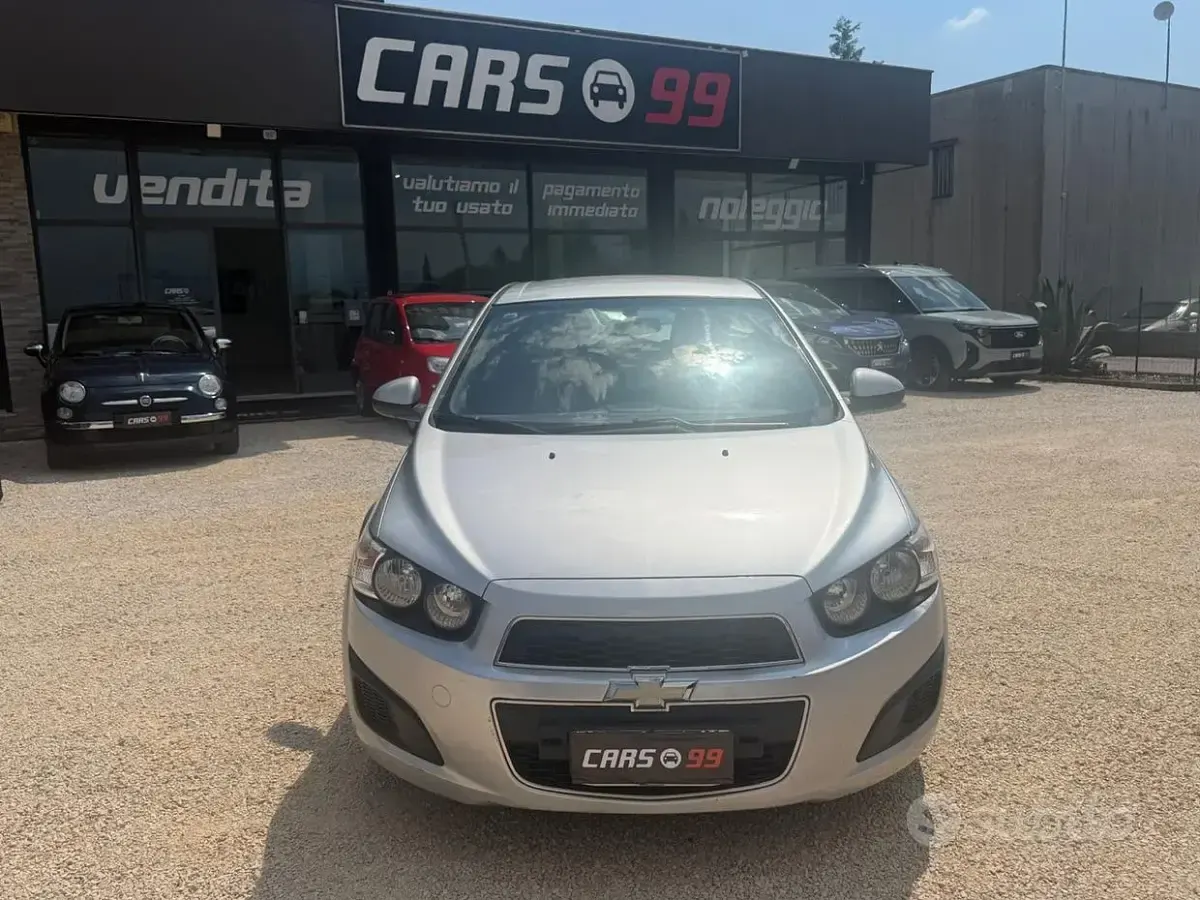 Usata Chevrolet Aveo LT 86 CV (63 kW) 2011 Grigio Berlina