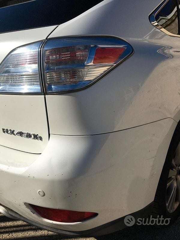 Usata Lexus RX450h 300 CV (220 kW) 2010 Bianco SUV