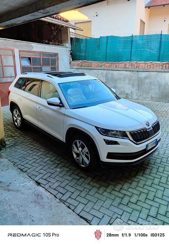 Usata Skoda Kodiaq Style 150 CV (110 kW) 2017 Bianco SUV